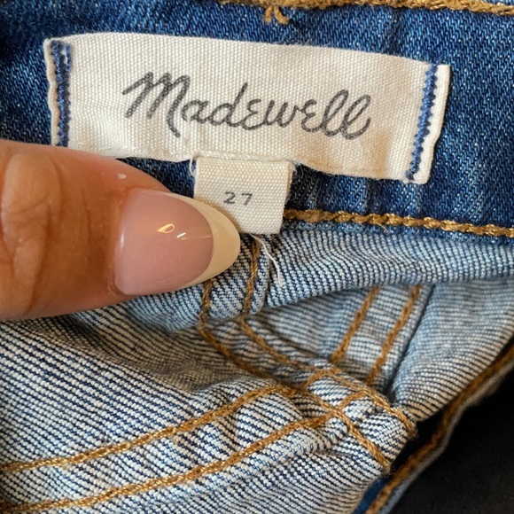 Madewell High-Rise Denim Shorts in Glenoaks Wash Denim f7019 - Picture 5 of 10